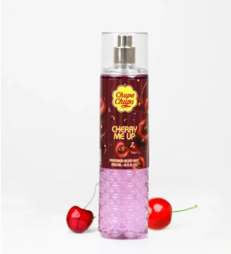 سبلاش جسم برائحة الكرز من تشوبا تشوبس حجم 250 مل -CHERRY ME UP Body Mist By Chupa Chups 250ML