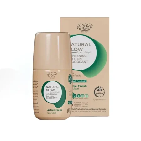 EVA LIGHTENING ROLL-ON DEODORANT ACTIVE FRESH – 60 جم مزيل عرق إيفا لايتنينغ رول-أون بالانتعاش النشط