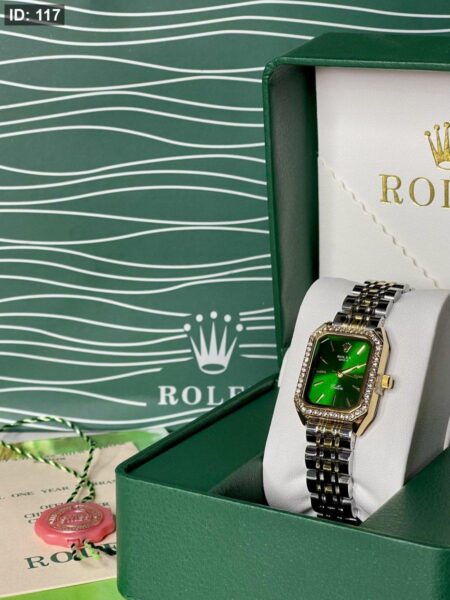 ساعة رولكس شامل علبة وكيس