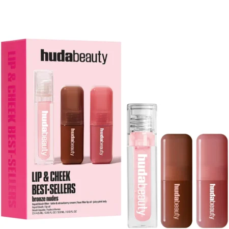 HU.B Lip & Cheek Bronze Nudes Best Sellers Kit