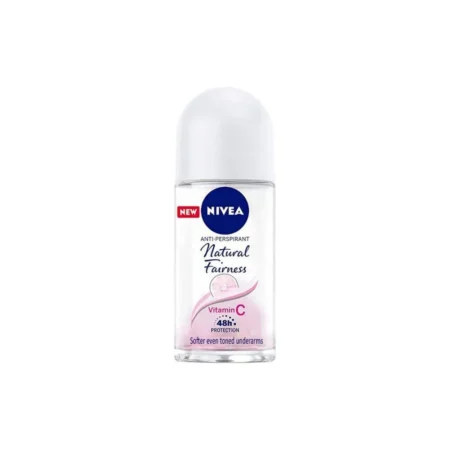 مزيل عرق نيفيا ناتشورال فيرنس رول أون مع فيتامين سي – 50 مل