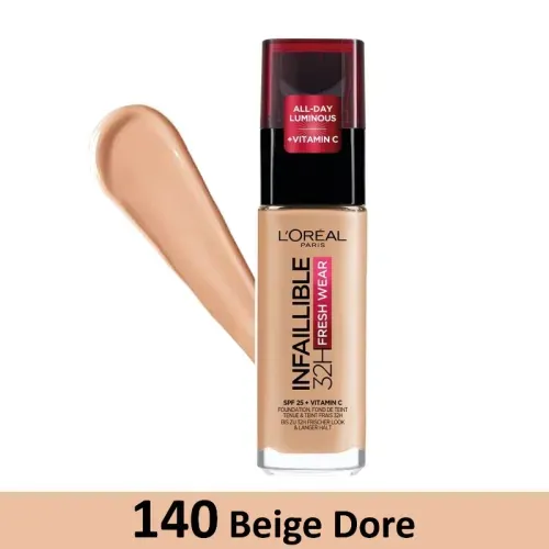 كريم اساس رقم 140L”OREAL لوريال 30 مل