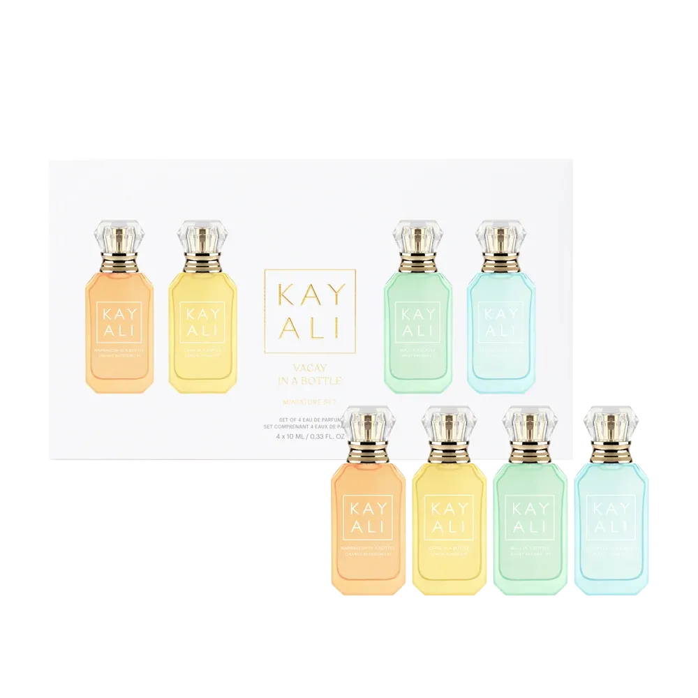 6294018404699 KAYALI VACAY IN A BOTTLE MINIATURE SET 4X10ML