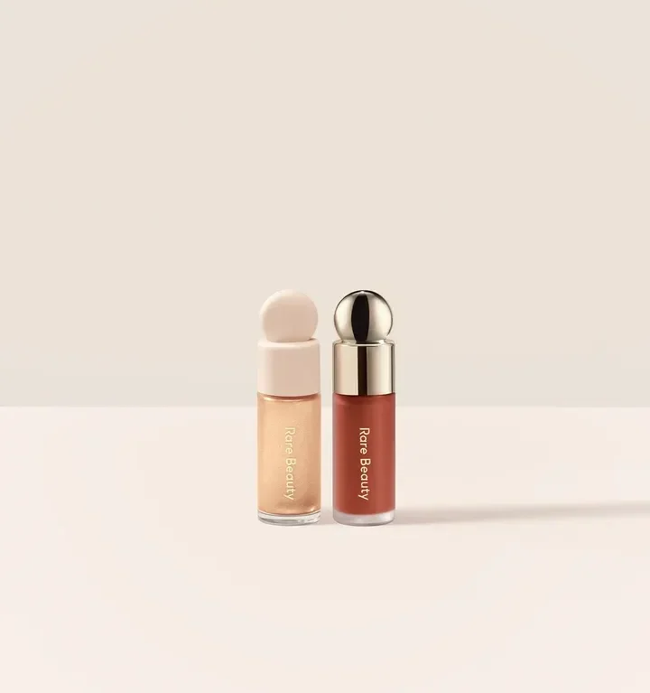 RARE BEAUTY WARM RADIANCE MINI BLUSH 2PCS