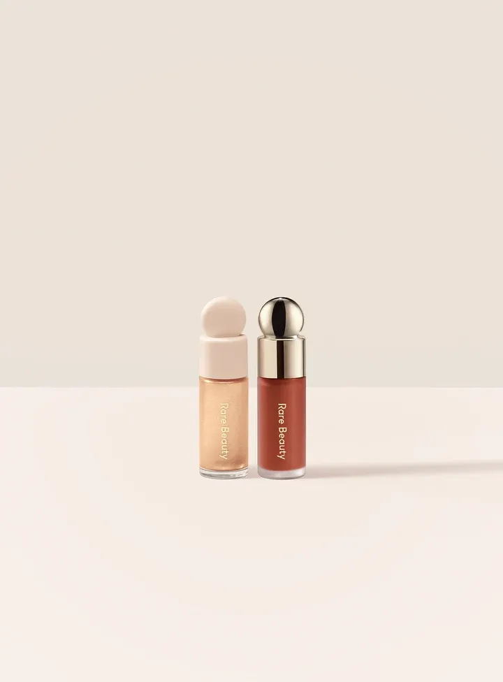 RARE BEAUTY WARM RADIANCE MINI BLUSH 2PCS