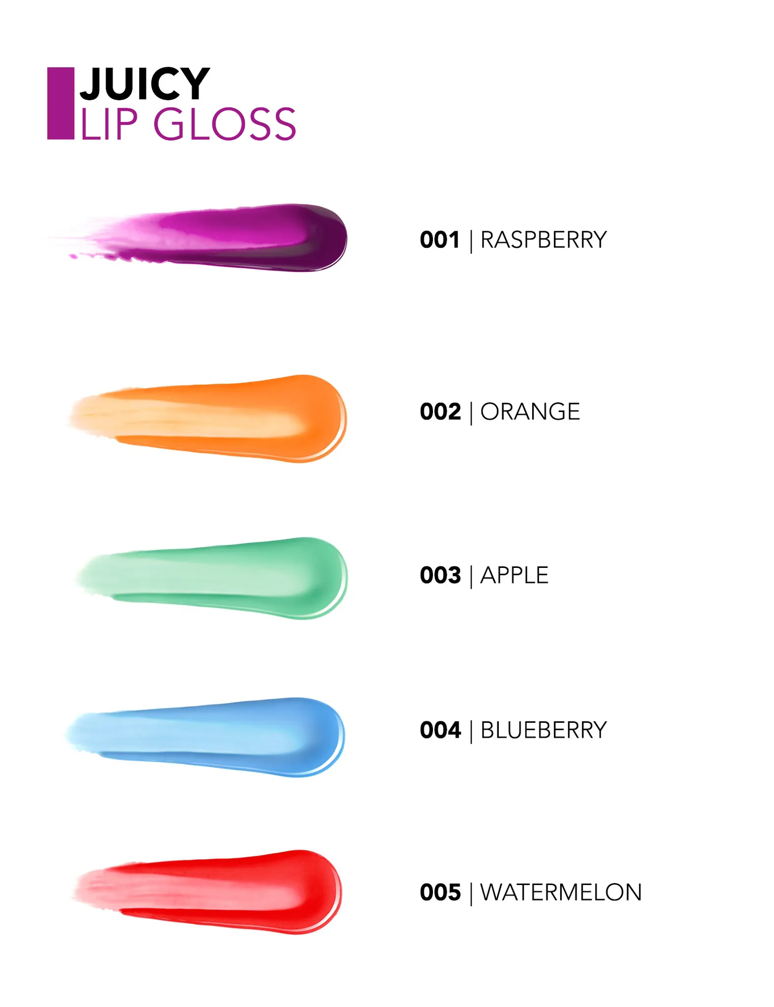 فلورمار ملمع شفاه جوسي – LIP GLOSS RASPBERRY