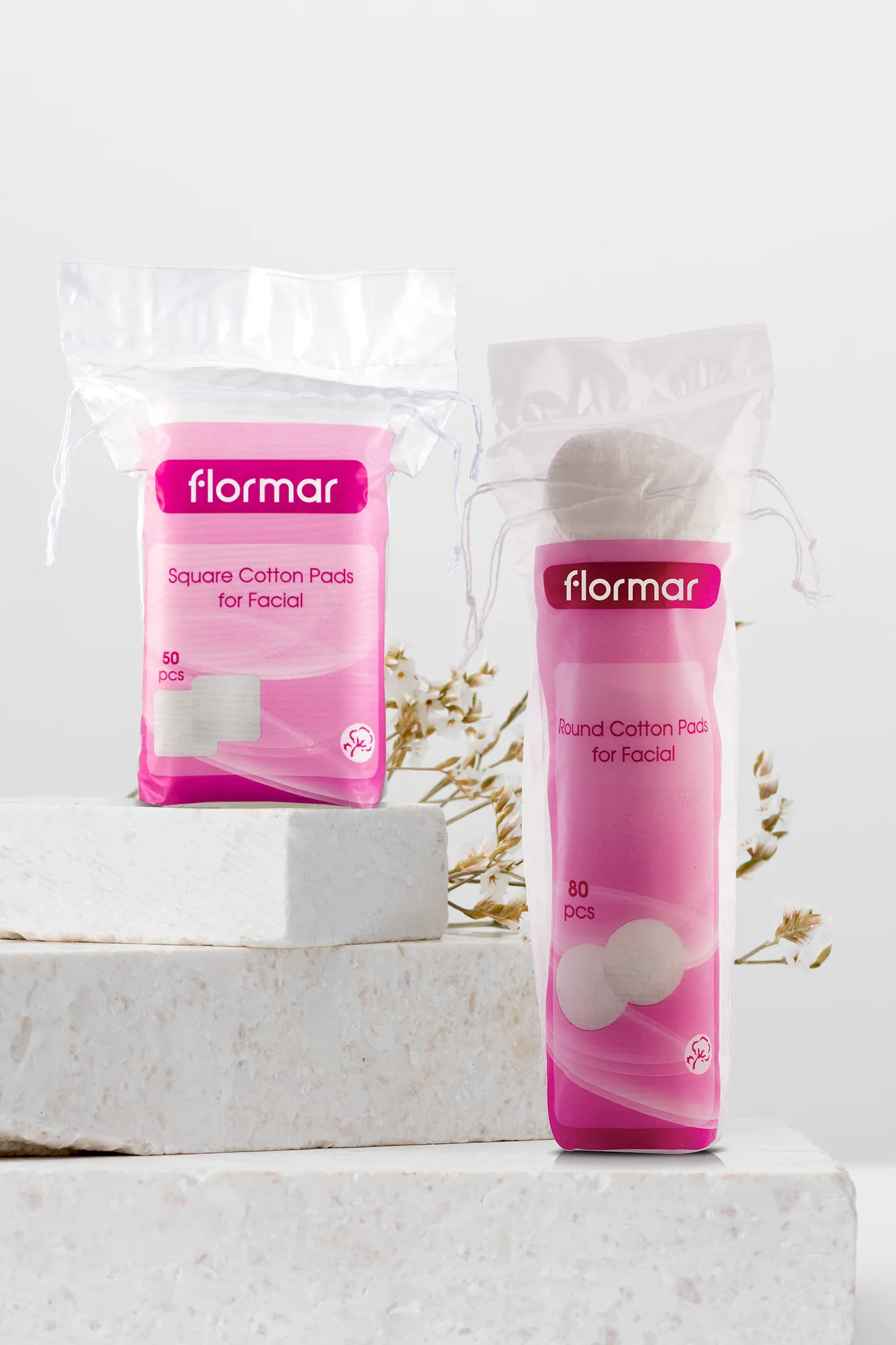 8690604175031_8 فلورمار قطن دائري للوجه – صورة 2