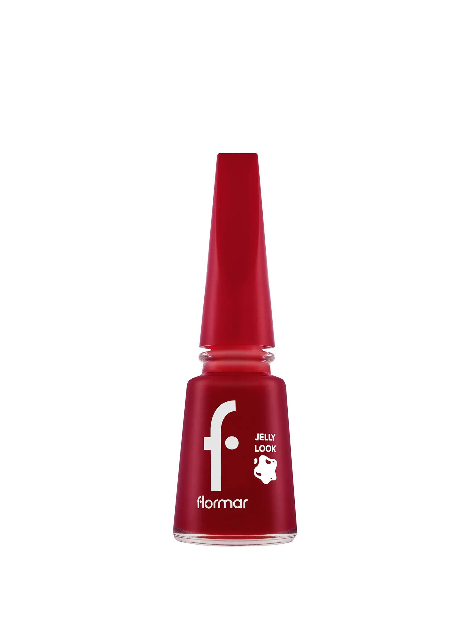 8690604282173_1 فلورمار طلاء أظافر بلمعة الجيلي – JELLY LOOK JNE-23 STUNNING RED