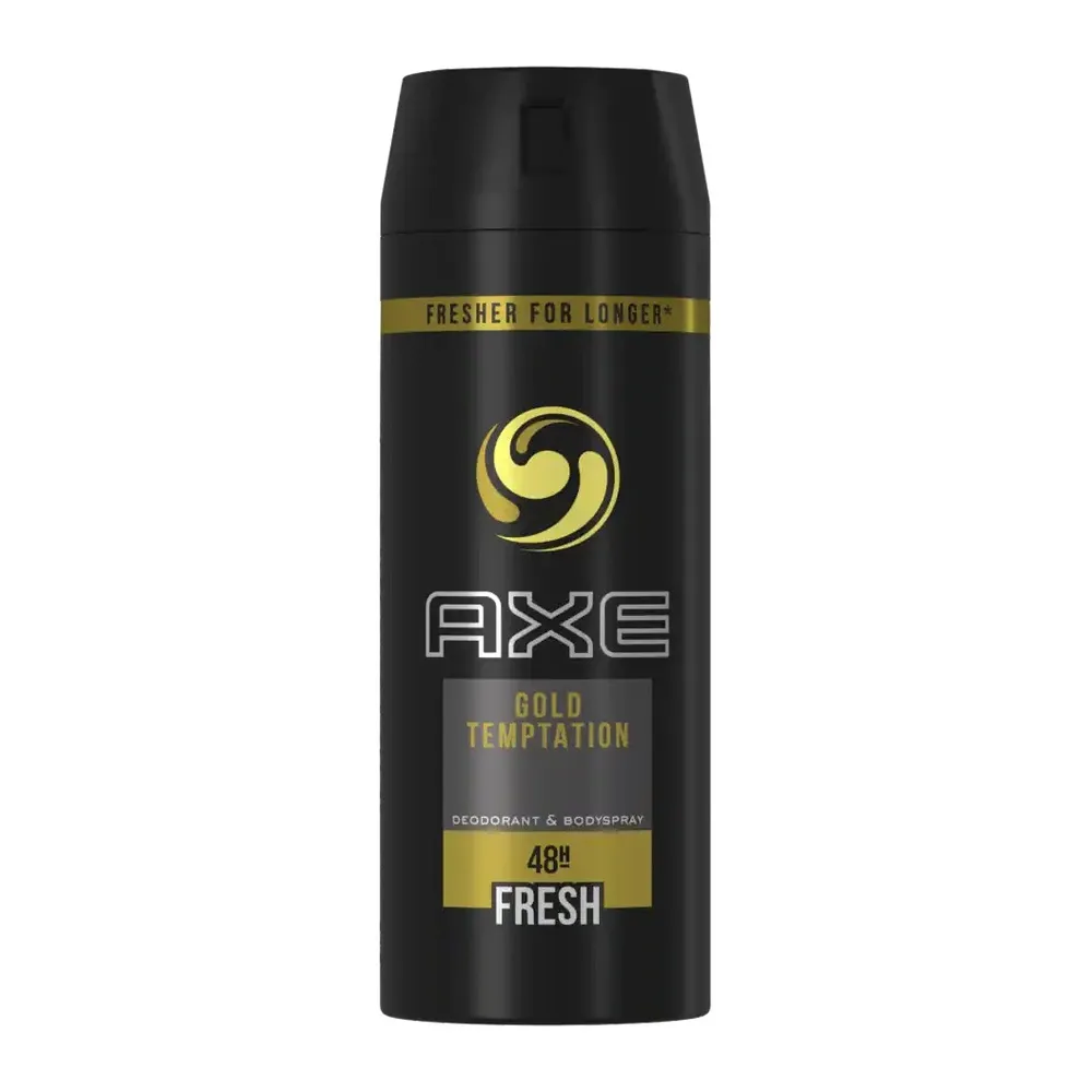 مزيل العرق أكس أبولو 150 مل – AXE GOLD TEMPTATION DEODRANT 150ML