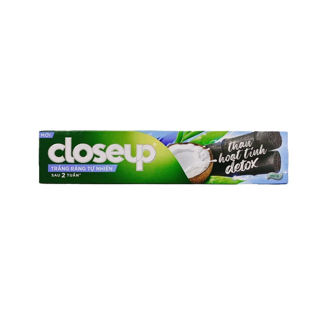 8934839128685-2 معجون اسنان كلوز اب CLOSEUP 180G – CHARCOAL DETOX