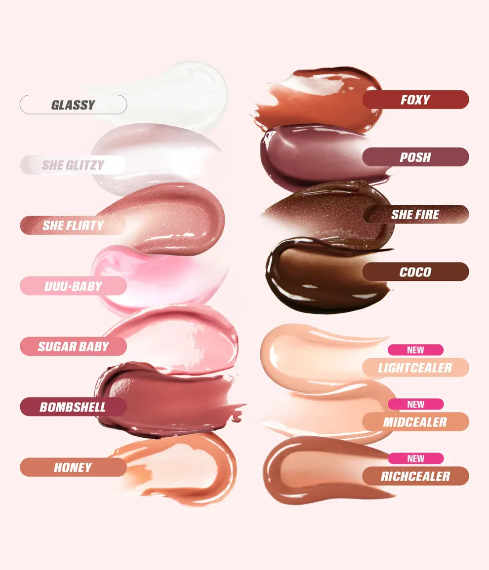 HU.B FAUX FILLER EXTRA SHINE LIP GLOSS – HU.B Faux Filler Gloss Glassy