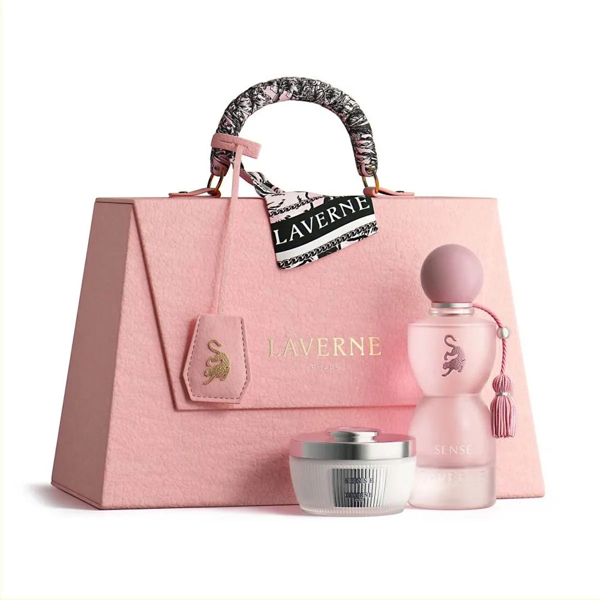LAV00012 حقيبة لافيرن سينس، قطعتين من عطر وبودرة