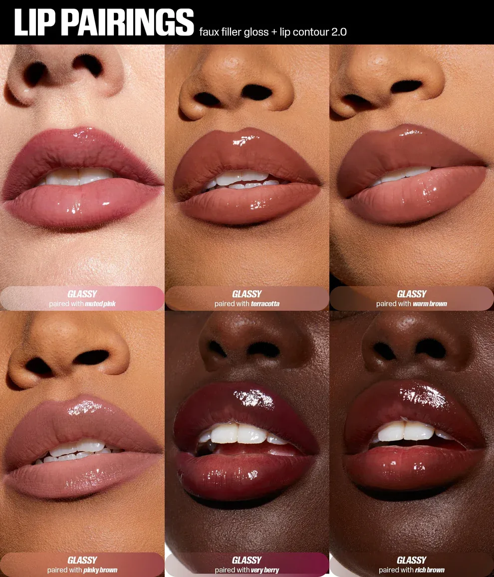HU.B FAUX FILLER EXTRA SHINE LIP GLOSS – HU.B Faux Filler Gloss Glassy