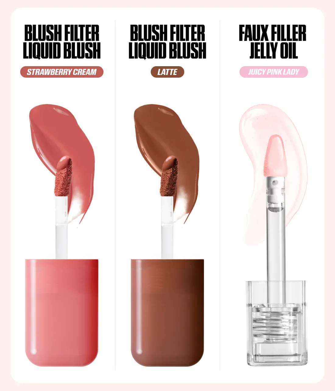 HU.B Lip & Cheek Bronze Nudes Best Sellers Kit – صورة 2