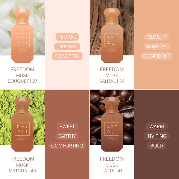 KAYALI FREEDOM EDP MINIATURE SET 4X10ML – صورة 2