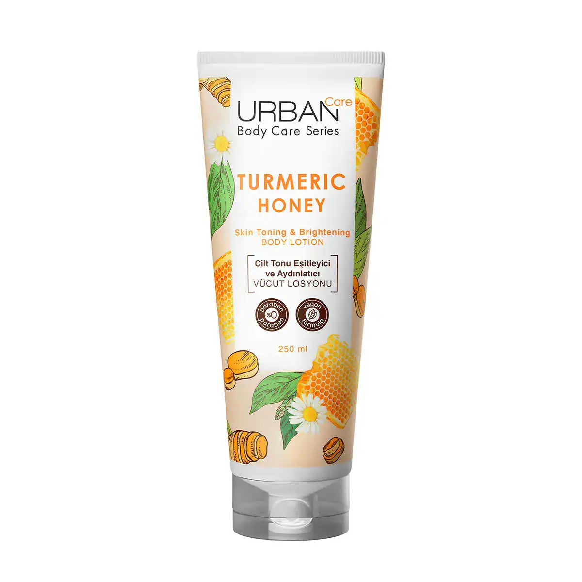 turmeric-honey-body-lotion-1101-14-B لوشن الجسم أوربان كير بالكركم والعسل – 250 مل