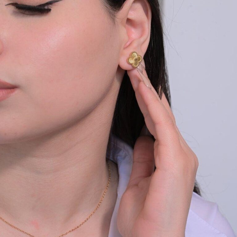 طقم حلق مع سنسال