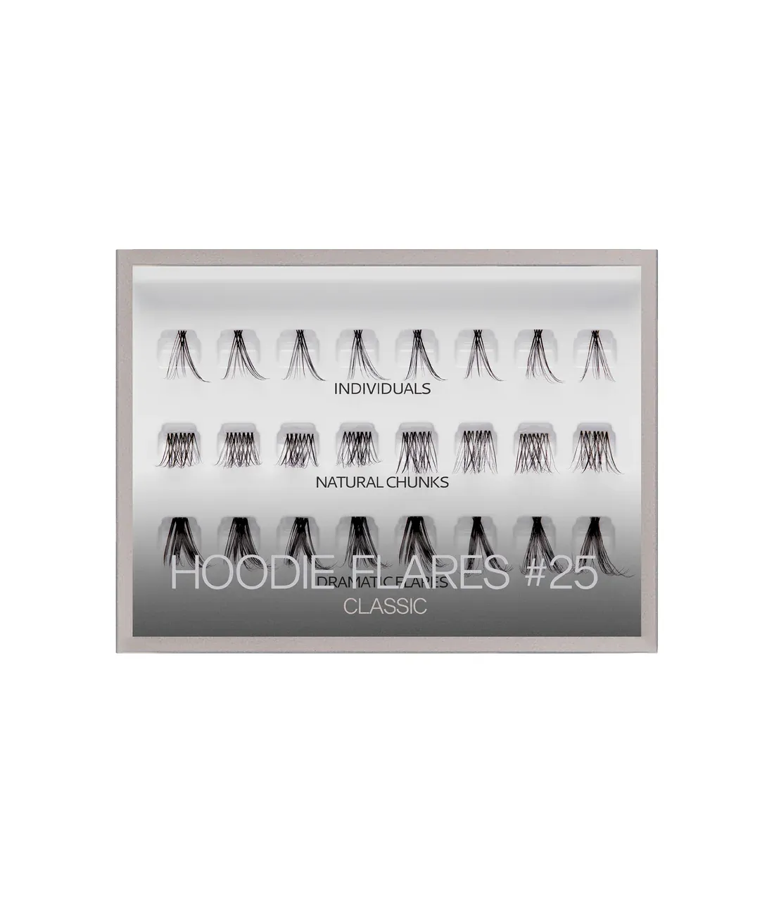 zz-2 HU.B Hoodie Flair Lashes (Individual lashes 4×6) – صورة 3